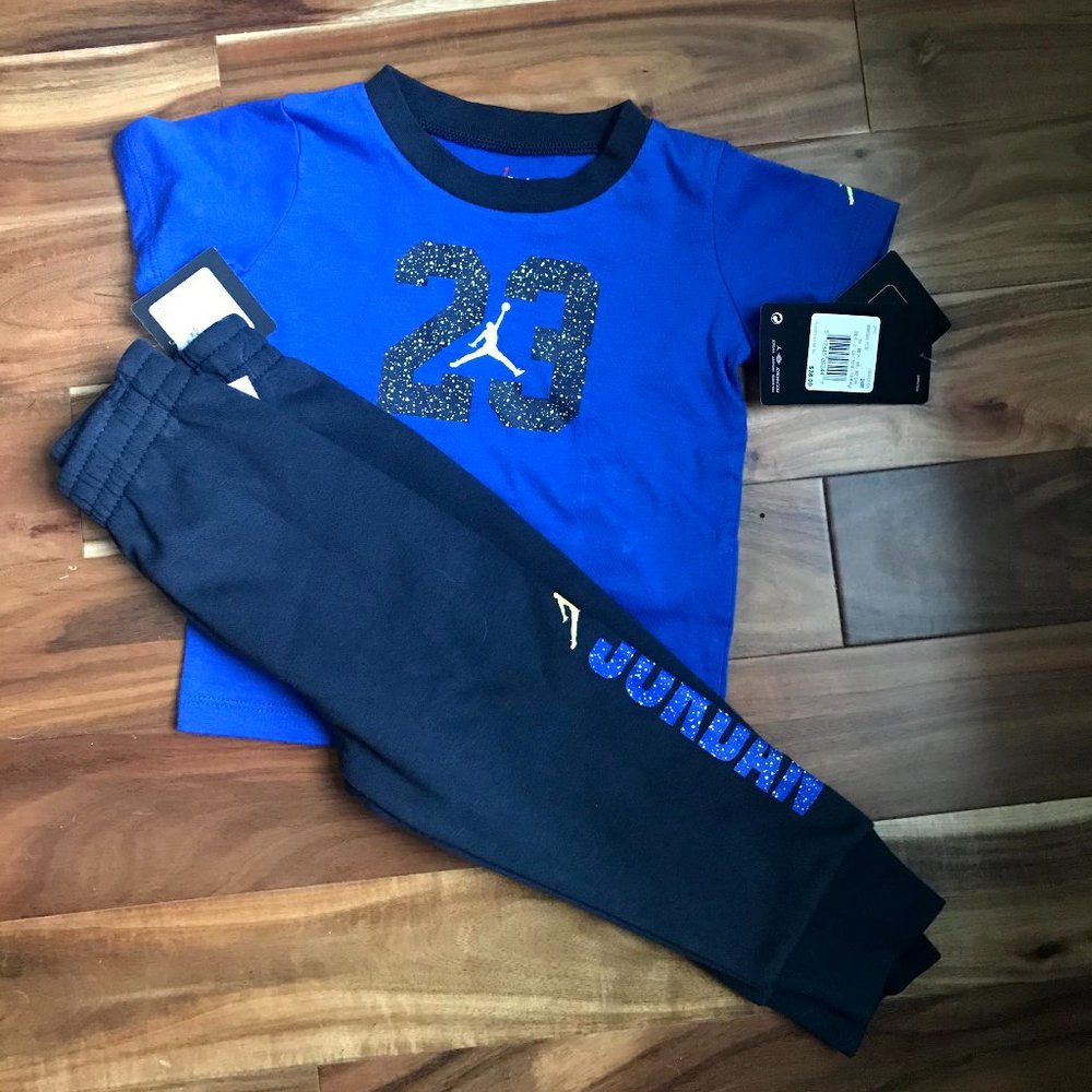 NWT 2 piece Air Jordan outfit - Boys